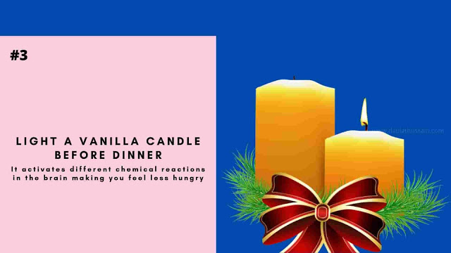 Light A Vanilla Candle Before Dinner